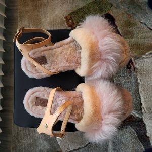 Women's Furry Ugg Sandals